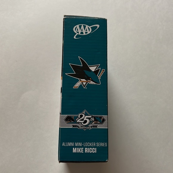 Mike Ricci / Mini Locker Series / NHL / San Jose Sharks - Picture 3 of 6